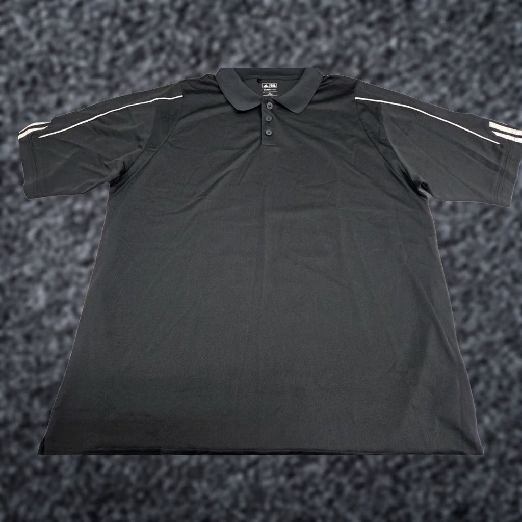 Adidas Adidas Golf Polo Shirt Mens Short Sleeve Black White Trim XL Size US XL / EU 56 / 4 - 1 Thumbnail