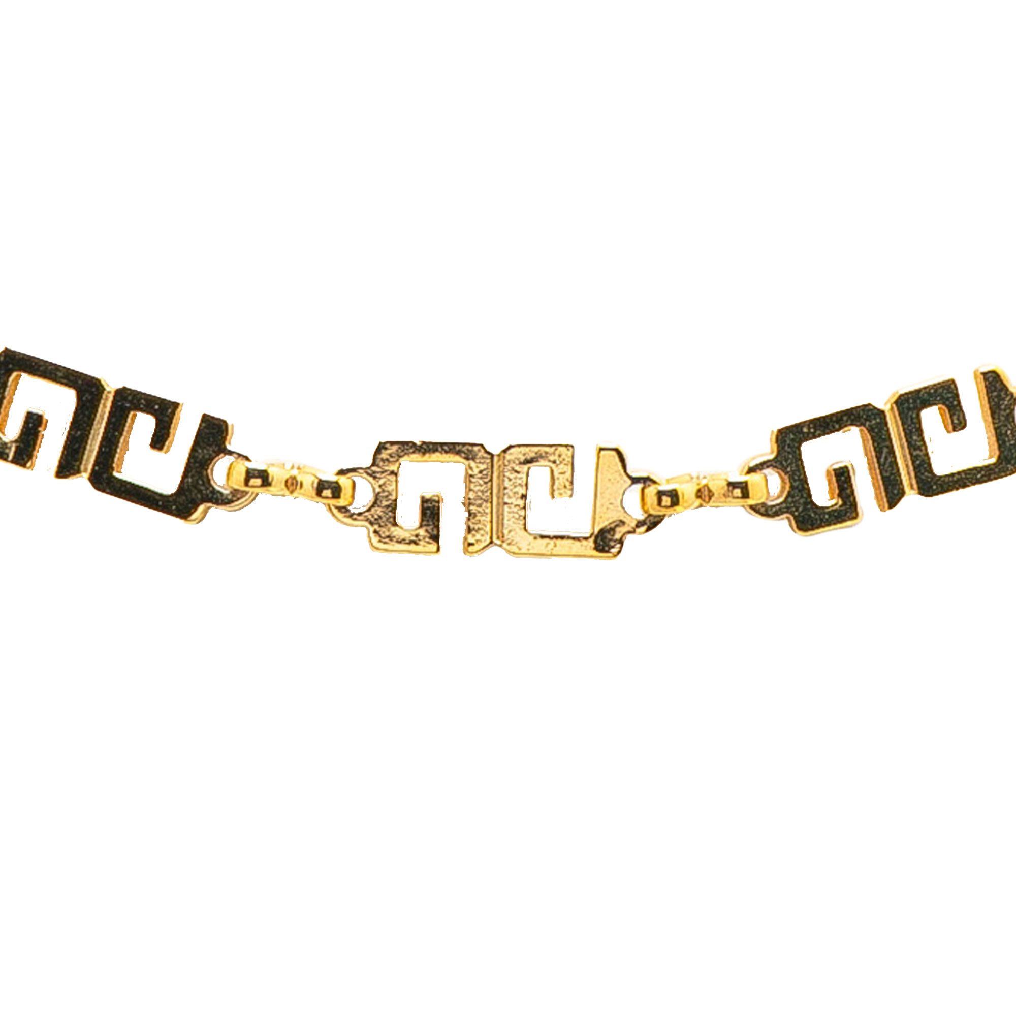Givenchy Givenchy Gold Tone Double G Link Necklace Size ONE SIZE - 1 Thumbnail