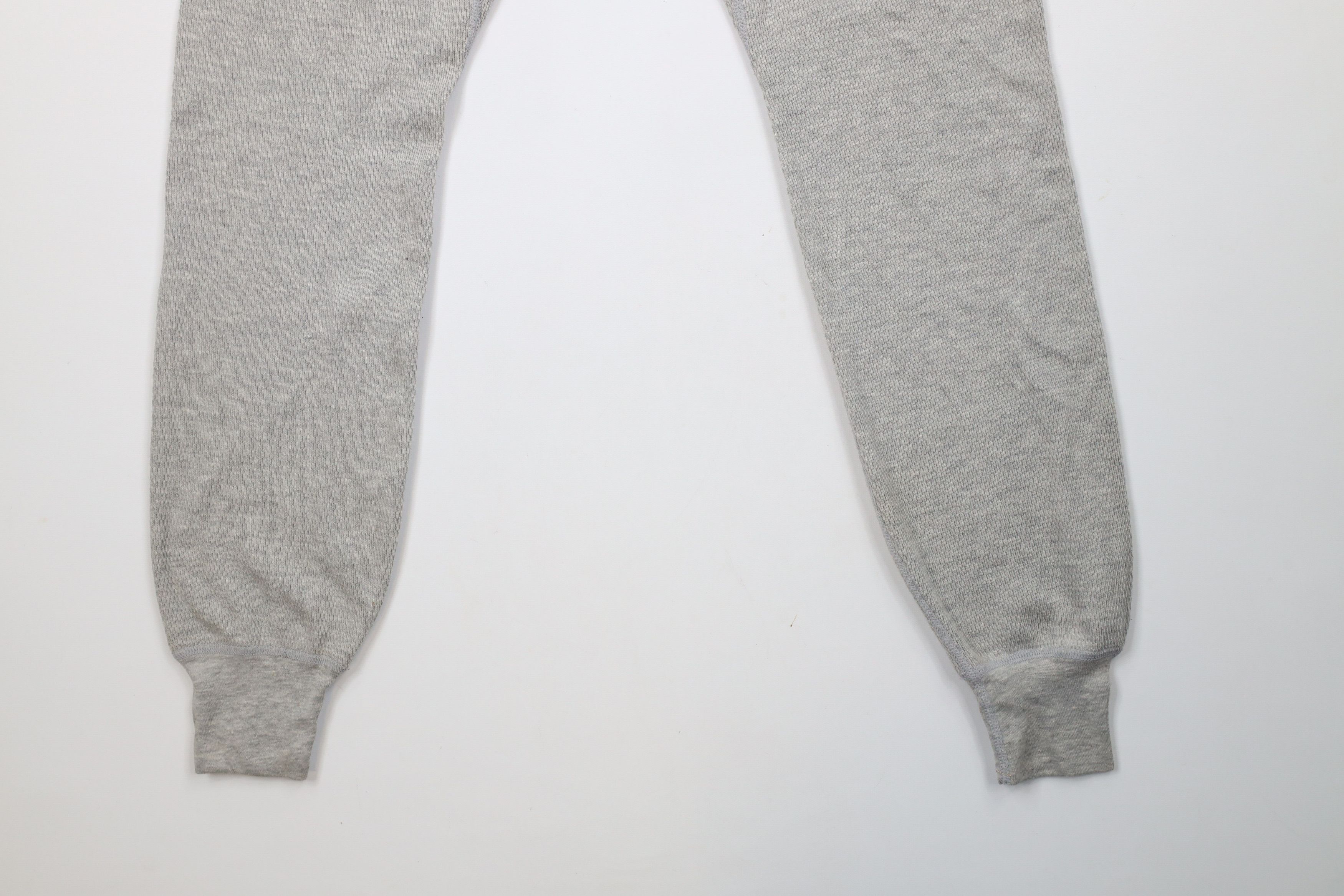 Hanes × Vintage Vintage 70s 80s Hanes Waffle Knit Base Layer Pants USA Size US 38 / EU 54 - 11 Thumbnail