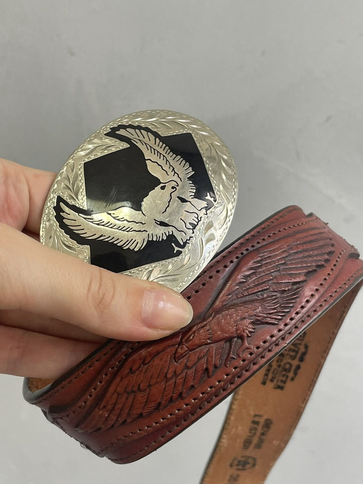 Rare western 90s retro hype Margiela style belt