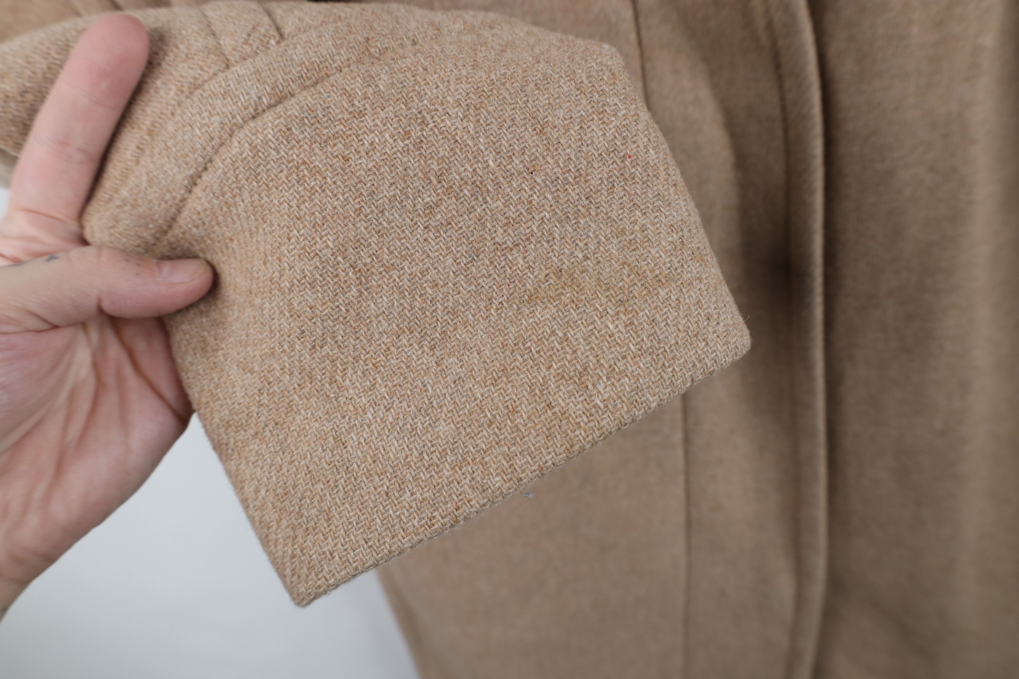 J.Crew J Crew Cloth Nello Gori Cocoon Wool Coat Jacket Beige Size XL / US 12-14 / IT 48-50 - 5 Thumbnail