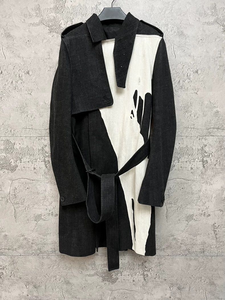 Rick Owens Rick Owens Ink Design Coat FW16 Collection Size US M / EU 48-50 / 2 - 1 Thumbnail