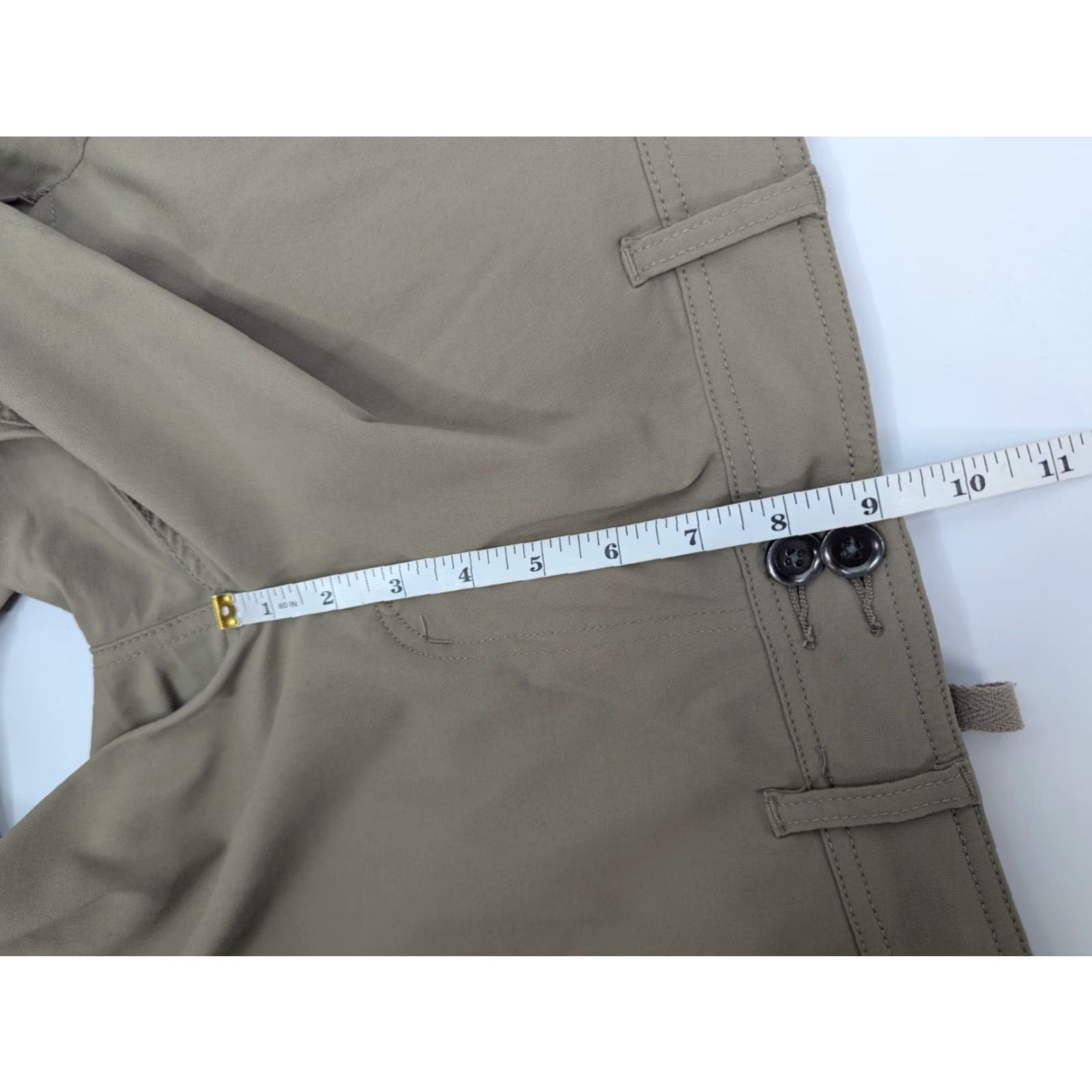 Prana Prana Halle Roll-Up Hiking Nylon Pants Beige Size 12 Outdoors Size 34" / US 12 / IT 48 - 7 Thumbnail