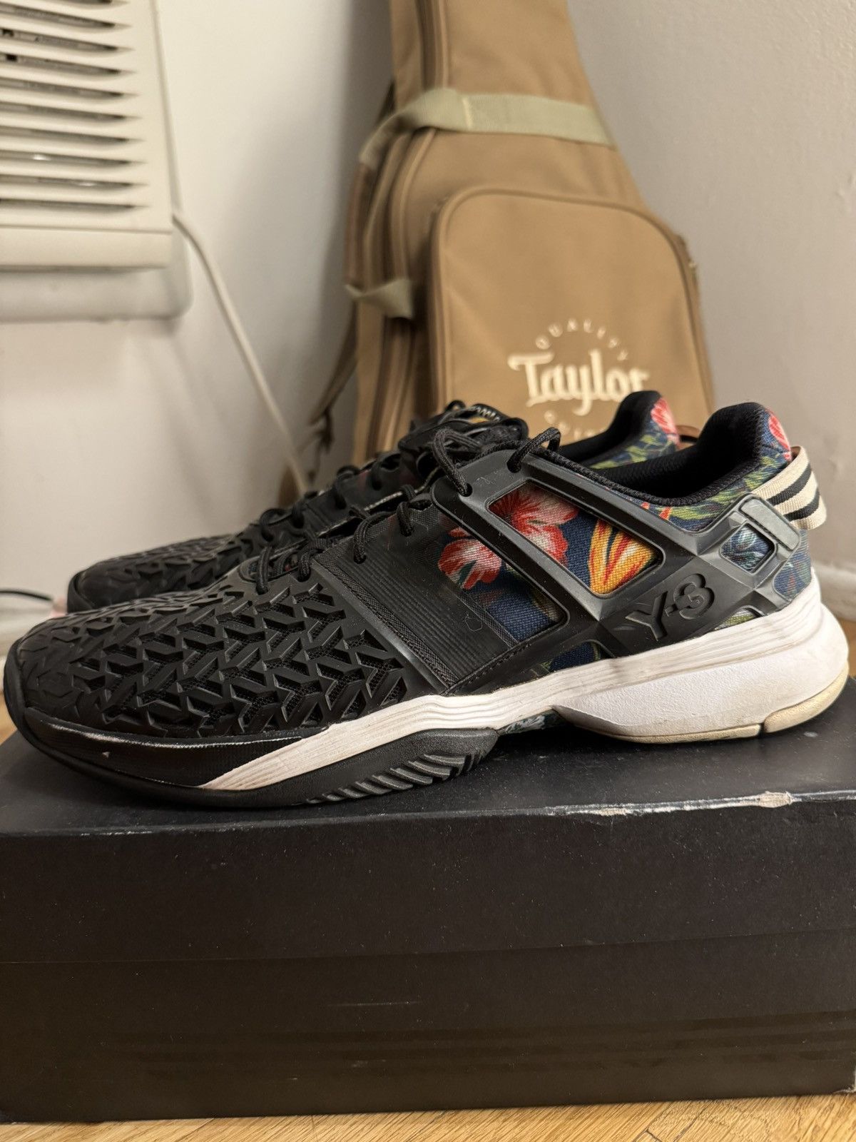 Adidas Adidas Y-3 Adizero "Roland Garros" Size US 11 / EU 44 - 2 Thumbnail