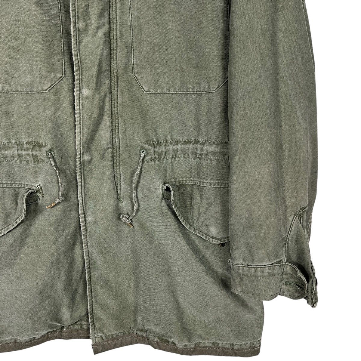 Vintage Vintage M-51 OG 107 SATEEN FIELD JACKET CROWN ZIPPER Size US XS / EU 42 / 0 - 7 Thumbnail