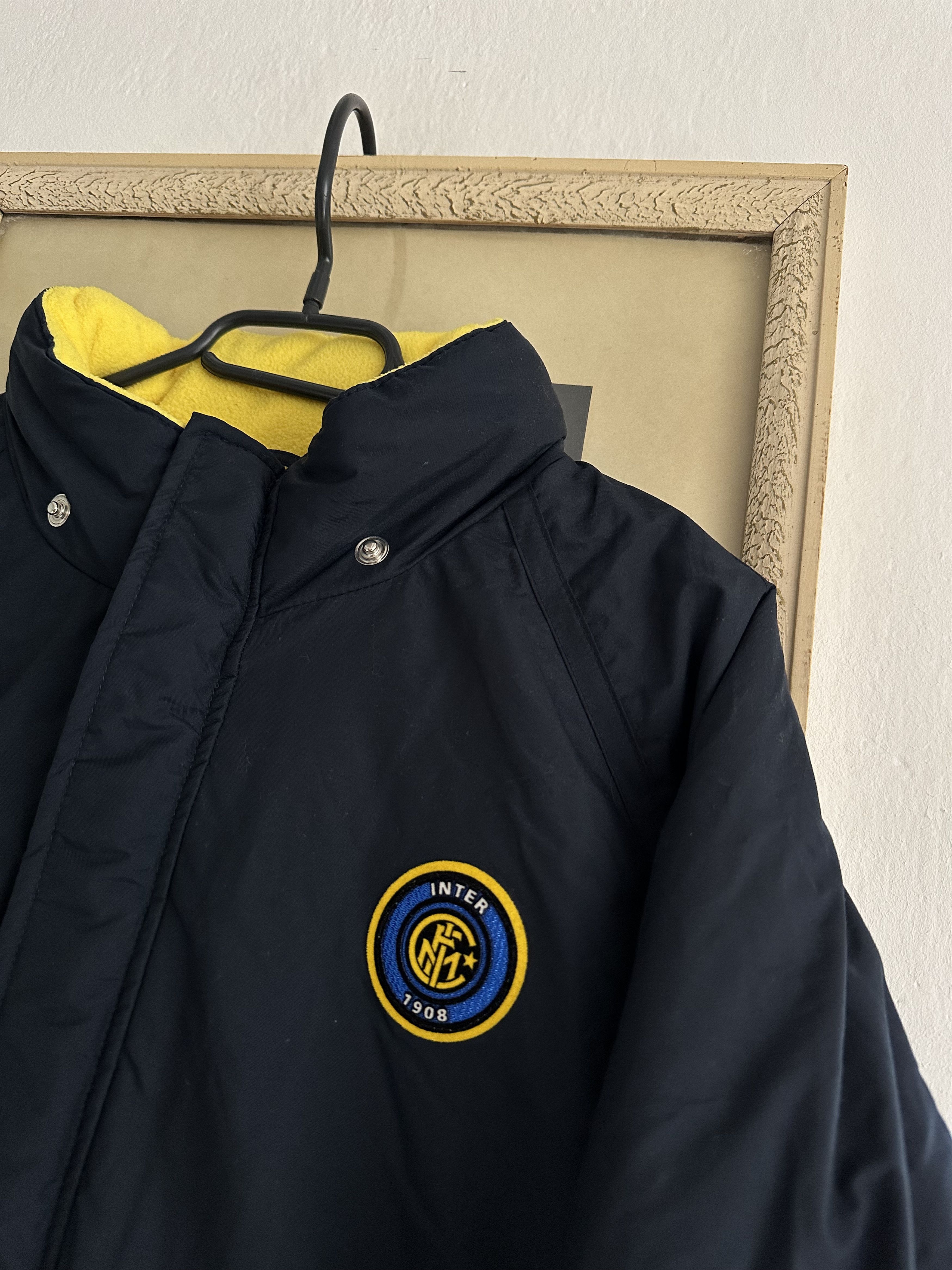 Nike Vintage Internazionale Inter Football Jacket Puffer Size US L / EU 52-54 / 3 - 5 Thumbnail