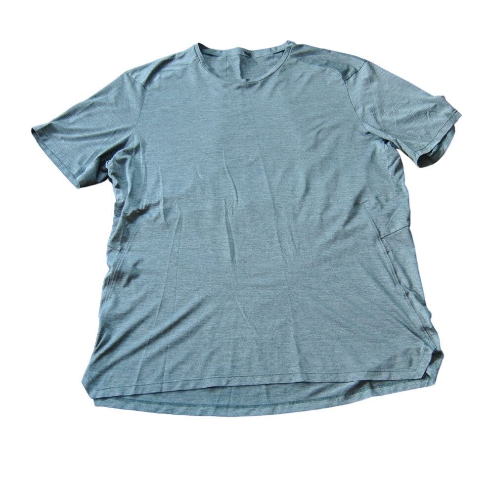 Lululemon Lululemon Short Sleeve Shirt Gray Size US M / EU 48-50 / 2 - 1 Thumbnail