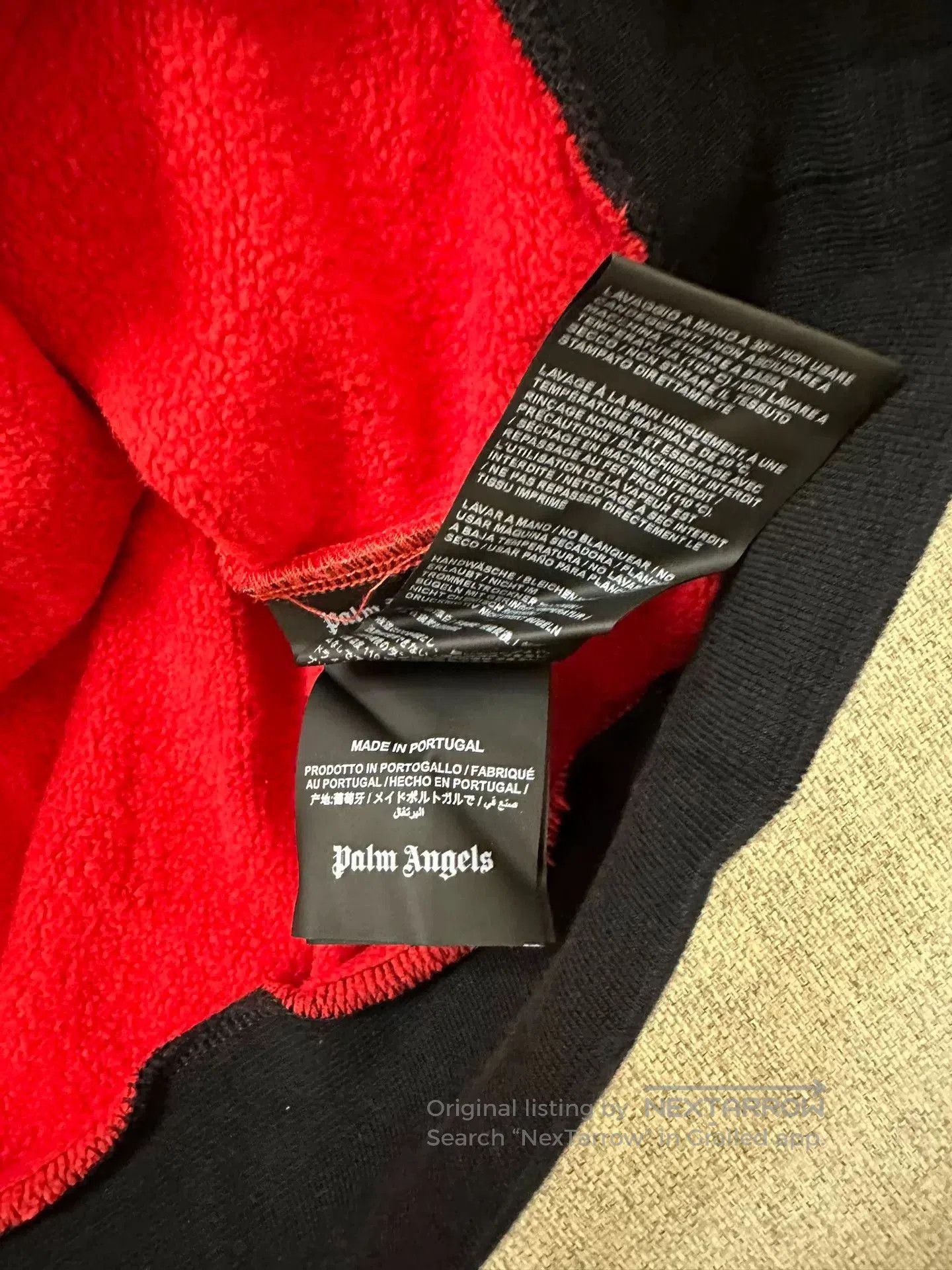 Palm Angels Palm Angels Spliced Zip Hoodie Jacket. Size US M / EU 48-50 / 2 - 6 Thumbnail