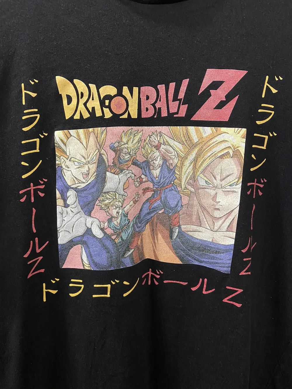 Anime RARE VINTAGE DRAGON BALL Z TEE T SHIRT ANIMA GOKU Y2K CARTOO Size US M / EU 48-50 / 2 - 9 Thumbnail