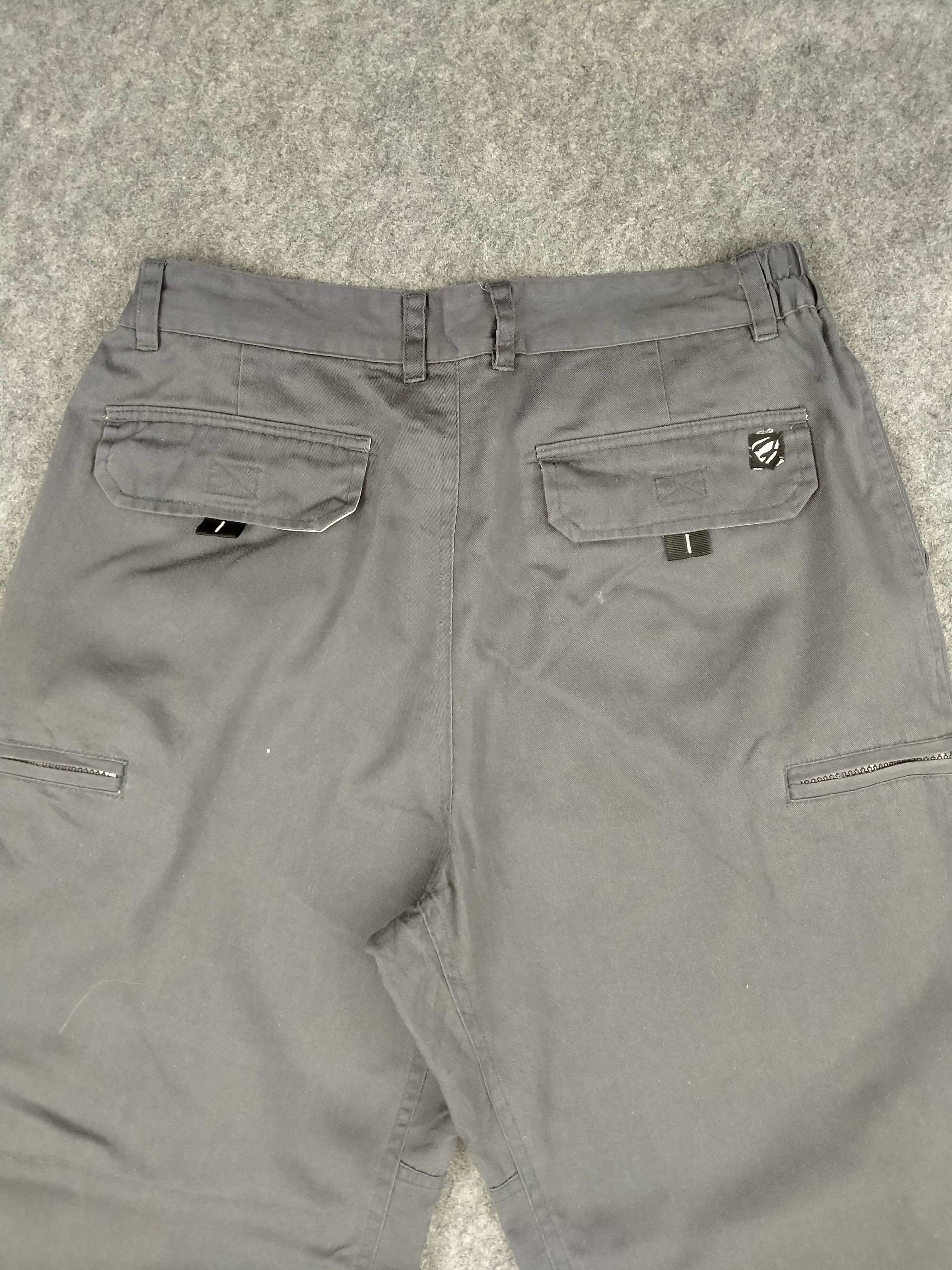 Japanese Brand Elastic/Drawstring Waist Japanese Brand Cargo 31x28.5 -CP121 Size US 31 - 4 Thumbnail
