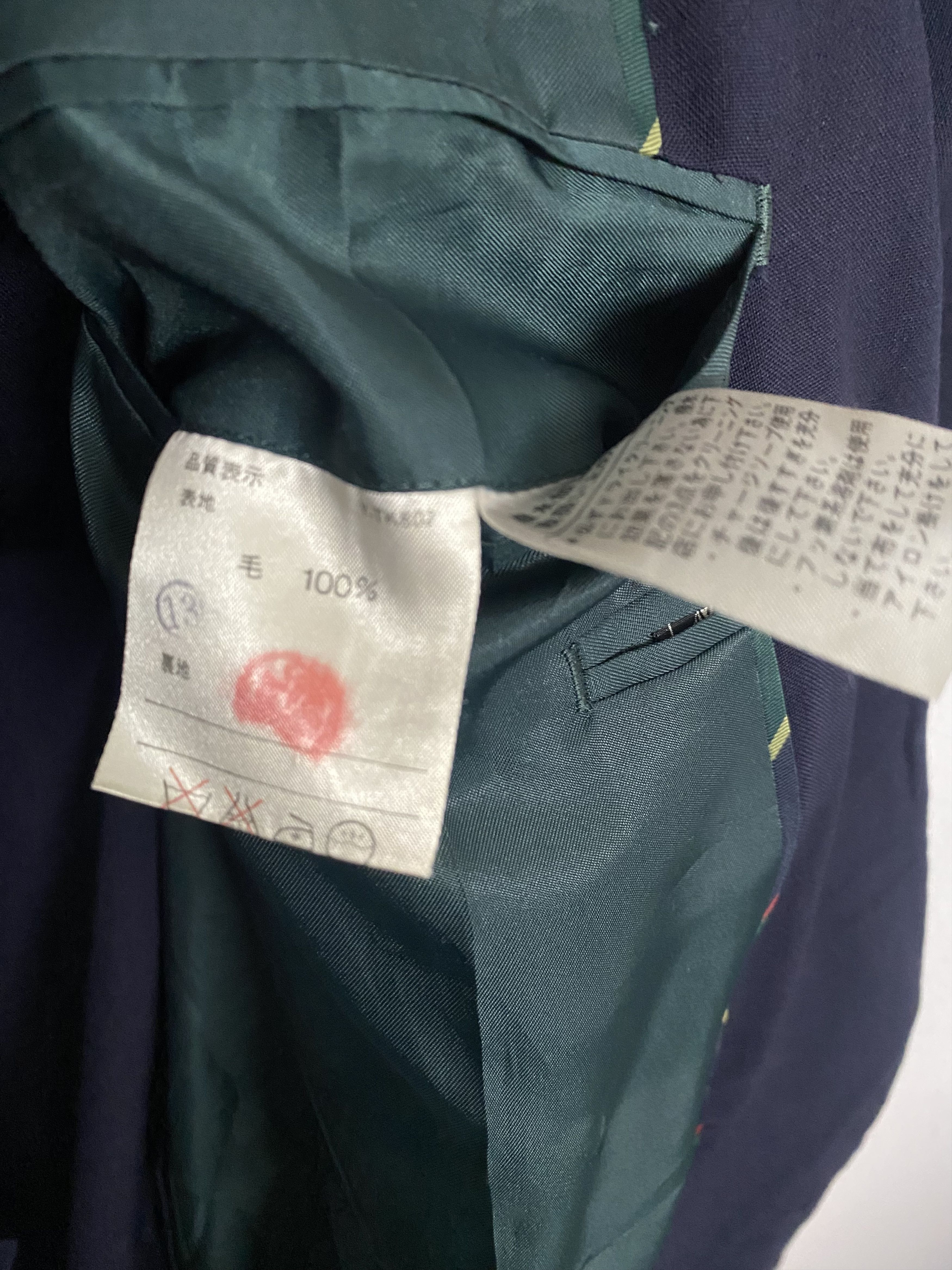 Alexander Julian Colour Alexender Julian Inky Blue DB Blazer Size 50R - 9 Thumbnail