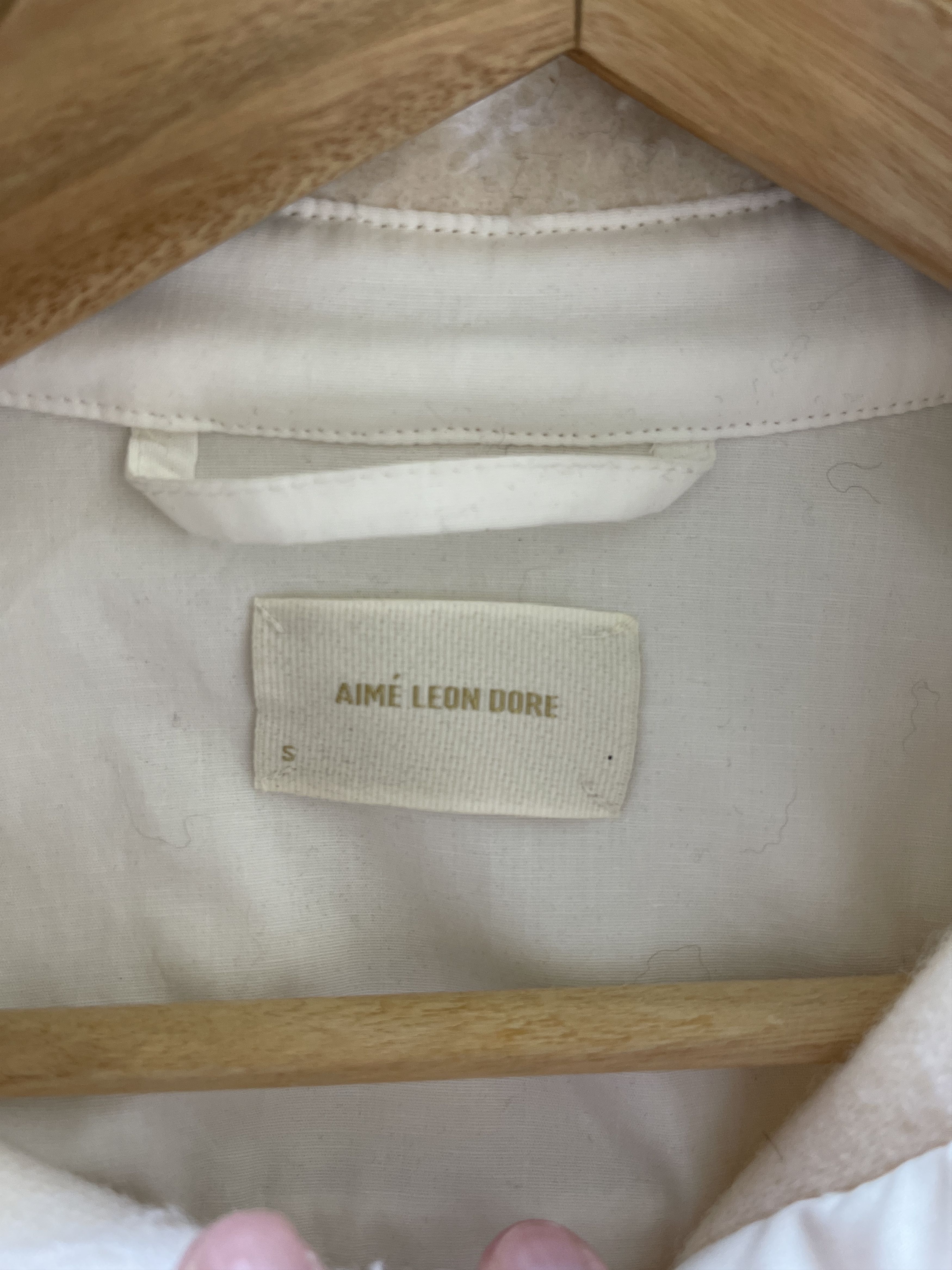Aime Leon Dore Aimé Leon Dore Casentino Overshirt Wool Cream ALD Size US S / EU 44-46 / 1 - 6 Thumbnail