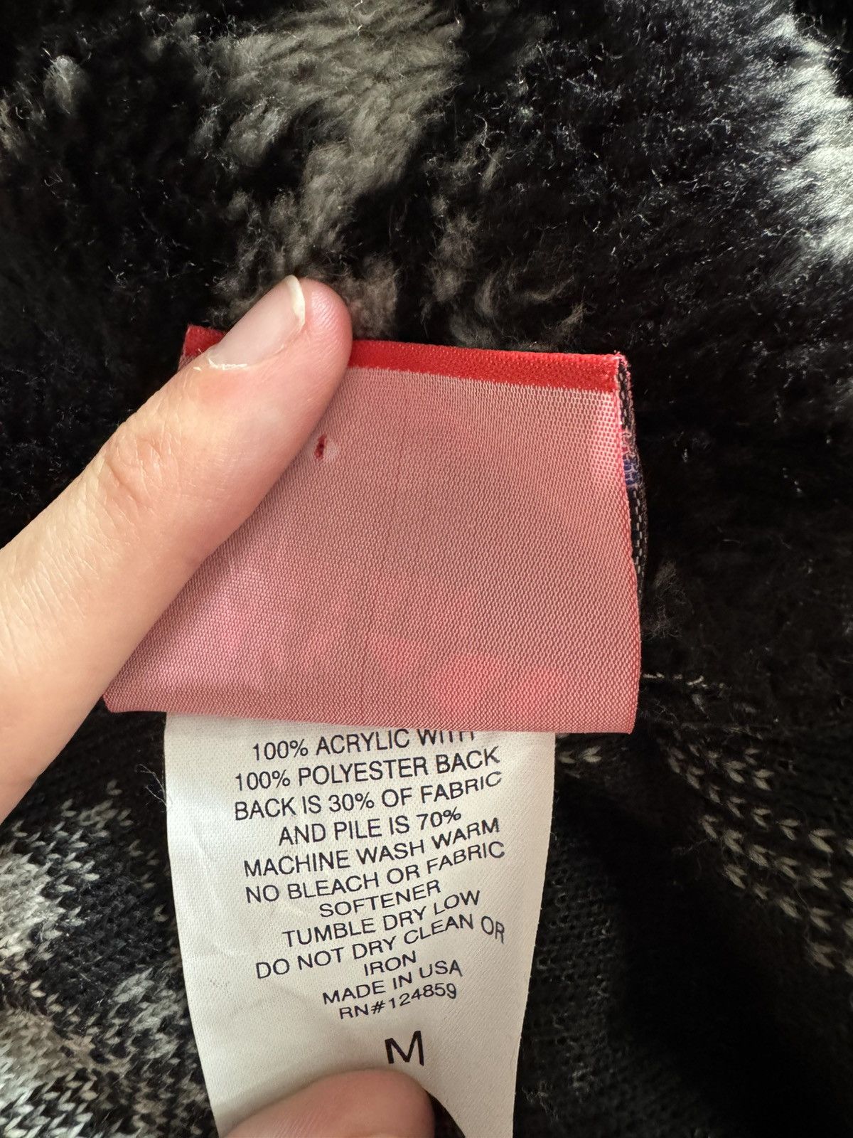 Designer × Vintage Timber Wolf Fleece Jacket Size US M / EU 48-50 / 2 - 5 Thumbnail