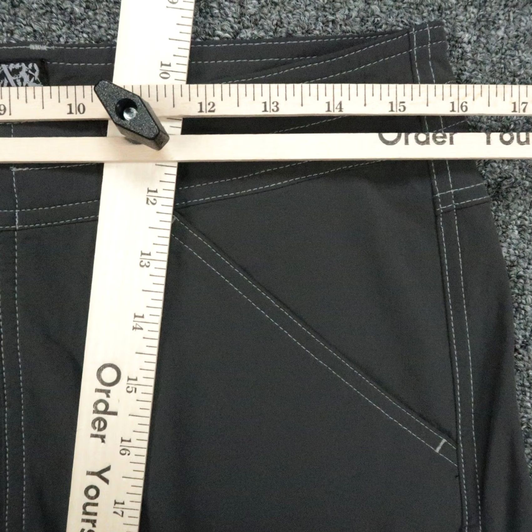 Vintage Kuhl Pants Mens Gray 32x32 Cargo Outdoor Hiking Trouser Stealth Convertible Size US 32 / EU 48 - 7 Thumbnail