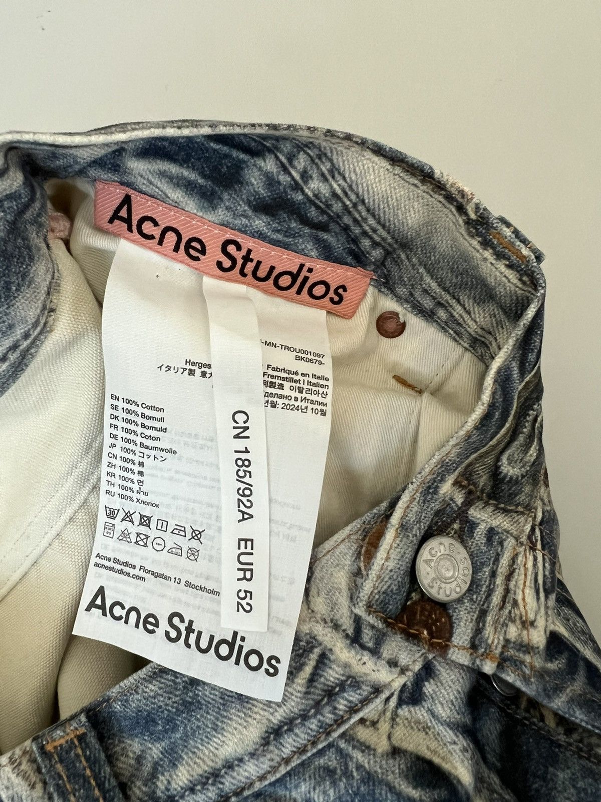 Acne Studios Acne Studios Tromp L'oeil Jeans Size US 36 / EU 52 - 8 Thumbnail