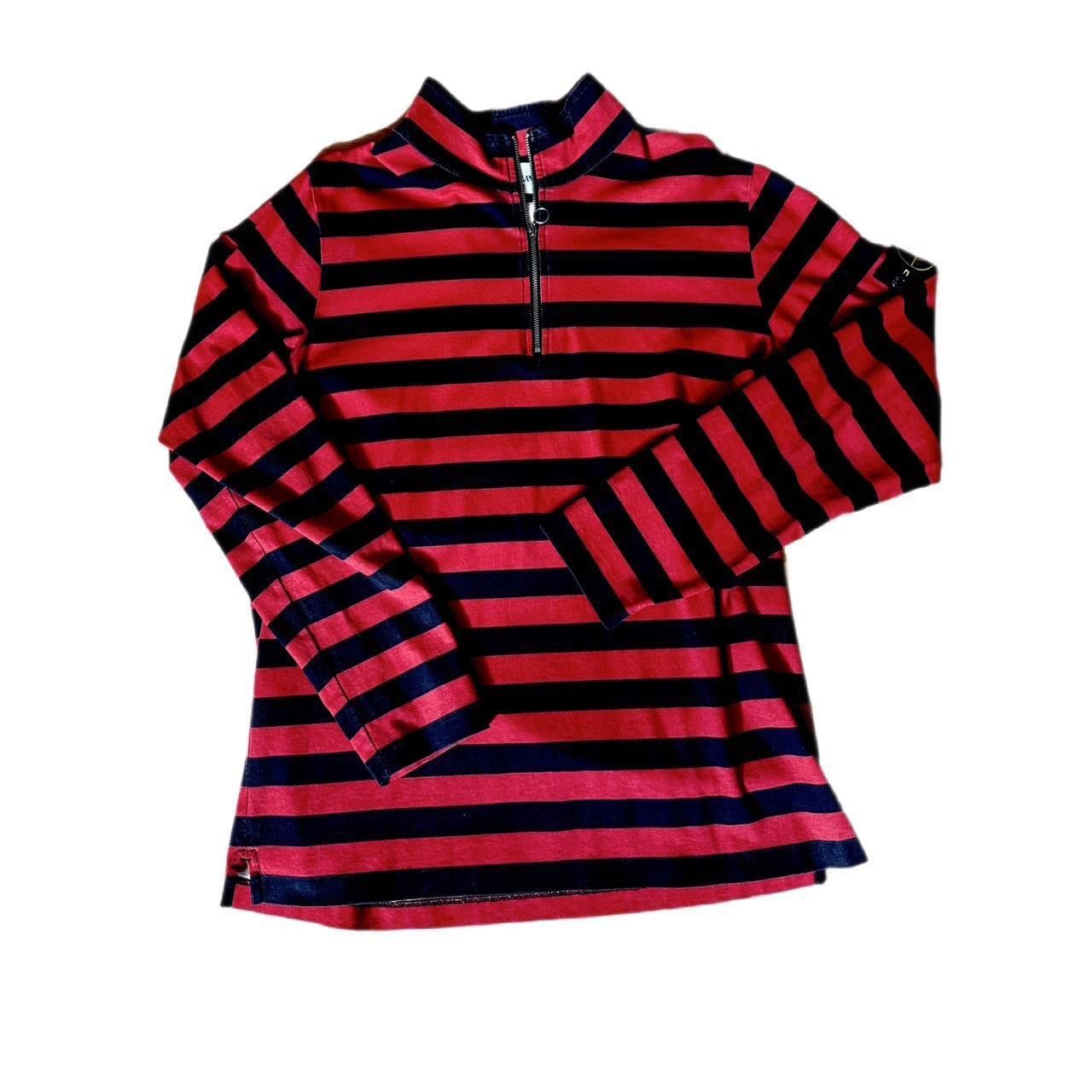 Stone Island × Supreme Stone Island/Supreme 1/4 Zip LS Stripe