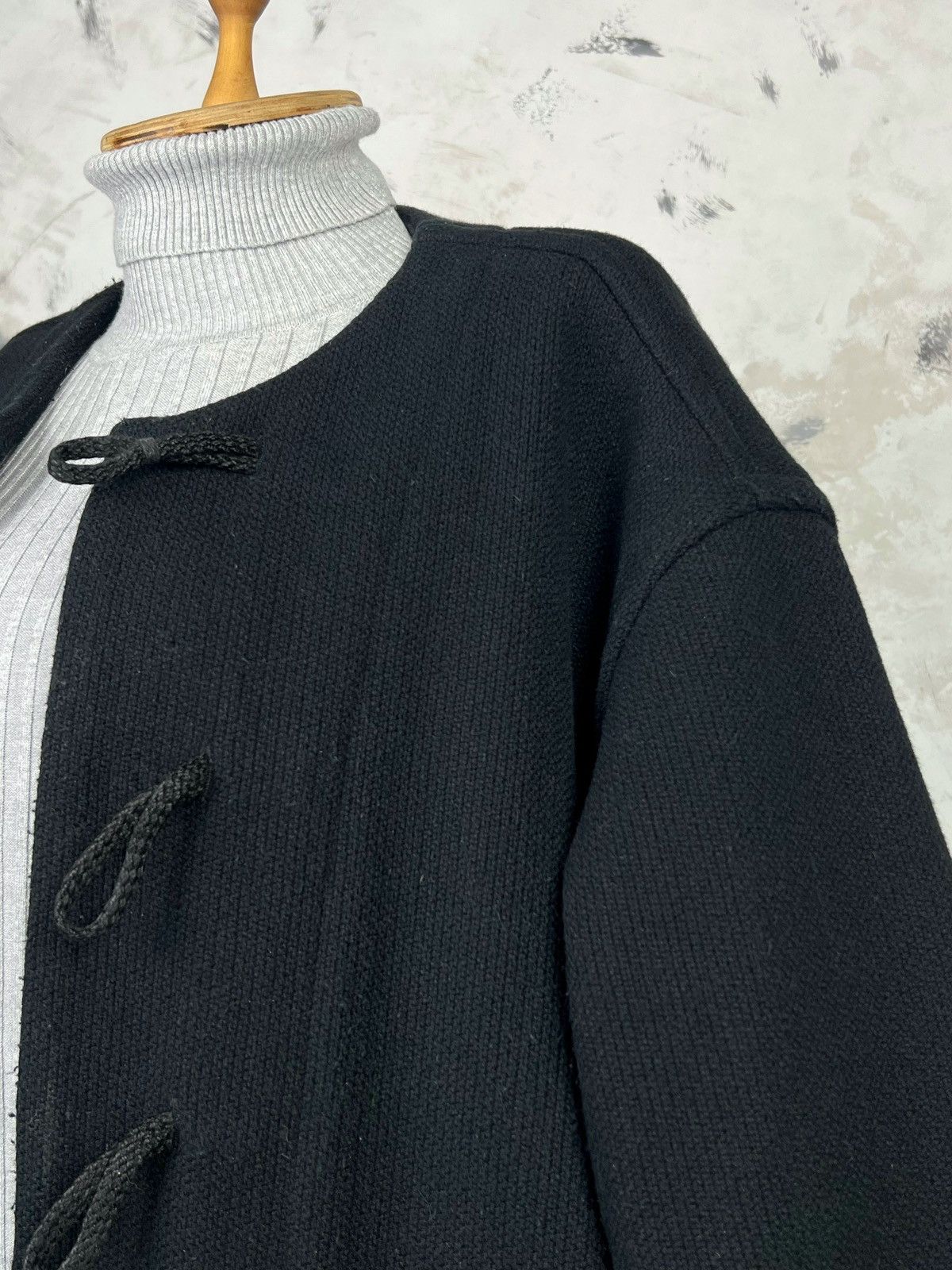 Hugo Boss Vintage Hugo Boss Toggle Wool Jacket Size M - L Size L / US 10 / IT 46 - 4 Thumbnail
