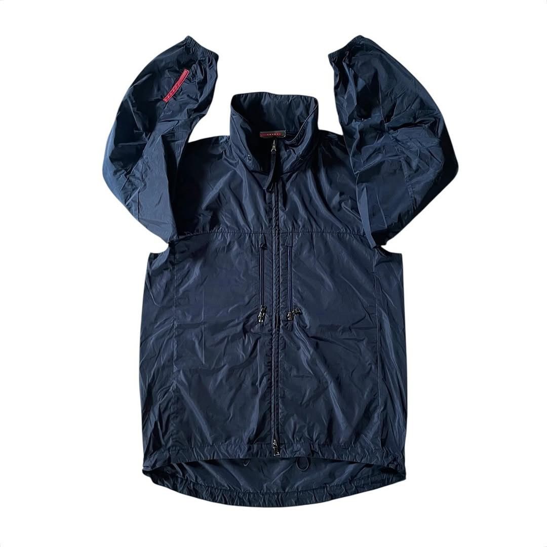 Prada 🛒SENDOFFER🛒00’s Prada Sport Hidden Hooded Nylon Jacket Size US M / EU 48-50 / 2 - 7 Thumbnail