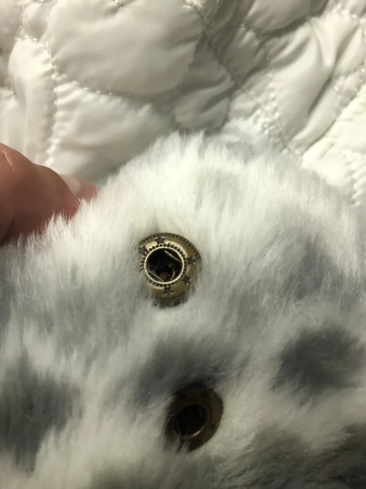 Vintage USHANKA Amazing Faux Fur Y2K Hat (Trapper Hat) Mohair White Size ONE SIZE - 6 Thumbnail