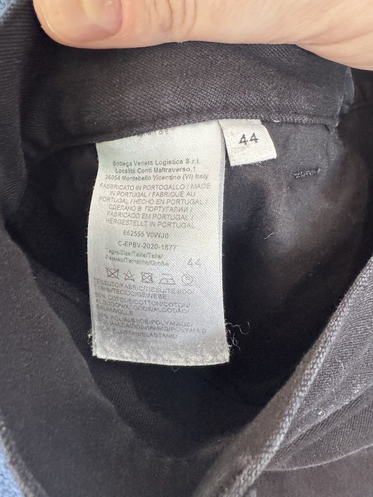 Bottega Veneta Bottega Veneta Uniform Black Cotton Twill Trousers IT 44 Size US 44 / EU 60 - 9 Thumbnail