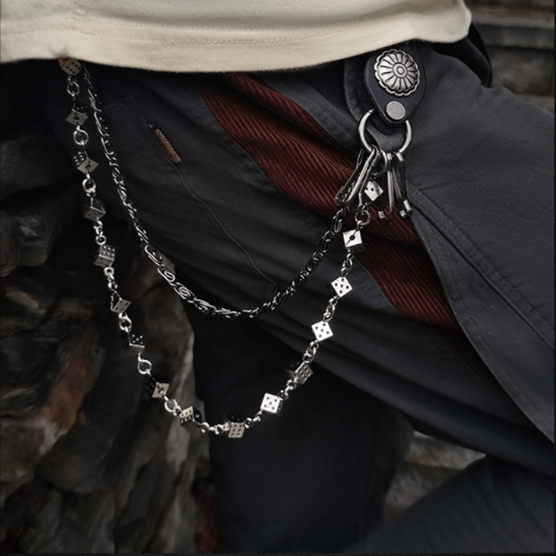 Japanese Brand × Jewelry Vintage long metal keychain ring Size ONE SIZE - 1 Thumbnail