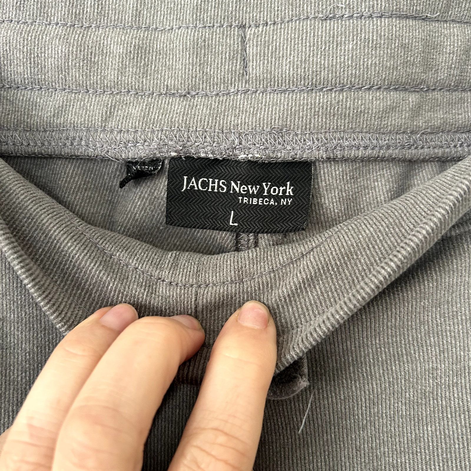 JACHS NY Men's Jachs New York gray casual sweatpants Size US 36 / EU 52 - 2 Thumbnail