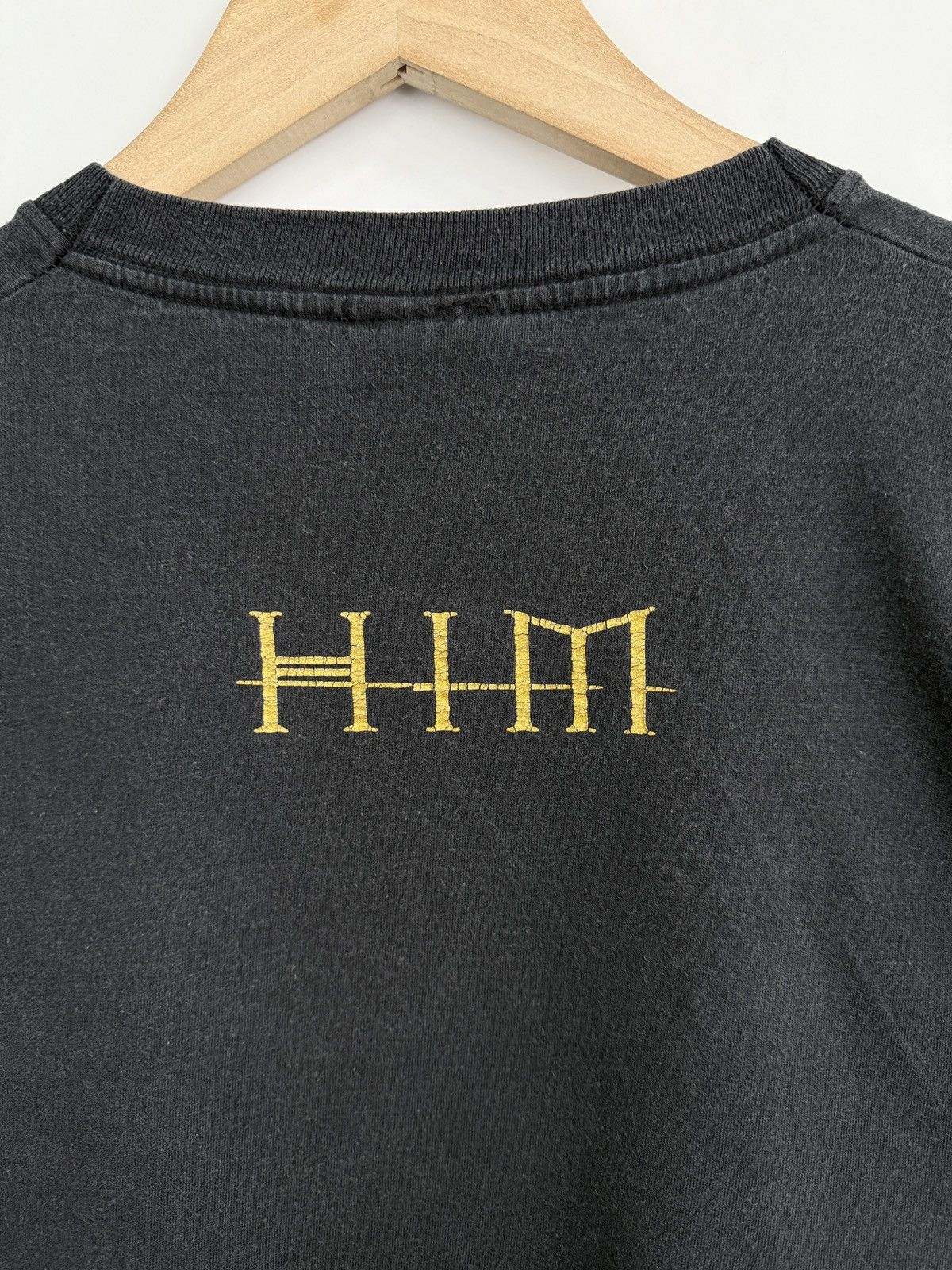 Band Tees Vintage 90s HIM Heartagram T-Shirt Band Metal Rare Retro Y2K Size US M / EU 48-50 / 2 - 9 Thumbnail