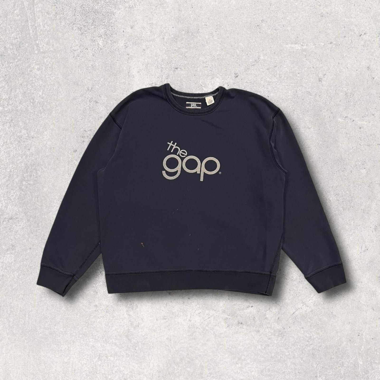 Gap The GAP (Vintage) 90’s Logo Navy Blue Crewneck Sweatshirt Size US XXL / EU 58 / 5 - 1 Thumbnail