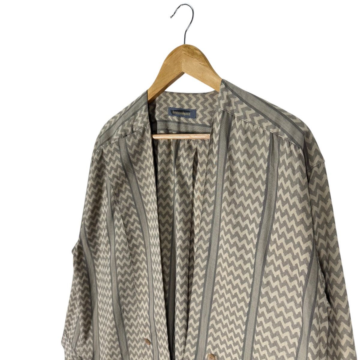 Issey Miyake 🌟80s ISSEY MIYAKE STRIPED WOMEN CARDIGAN Size M / US 6-8 / IT 42-44 - 6 Thumbnail