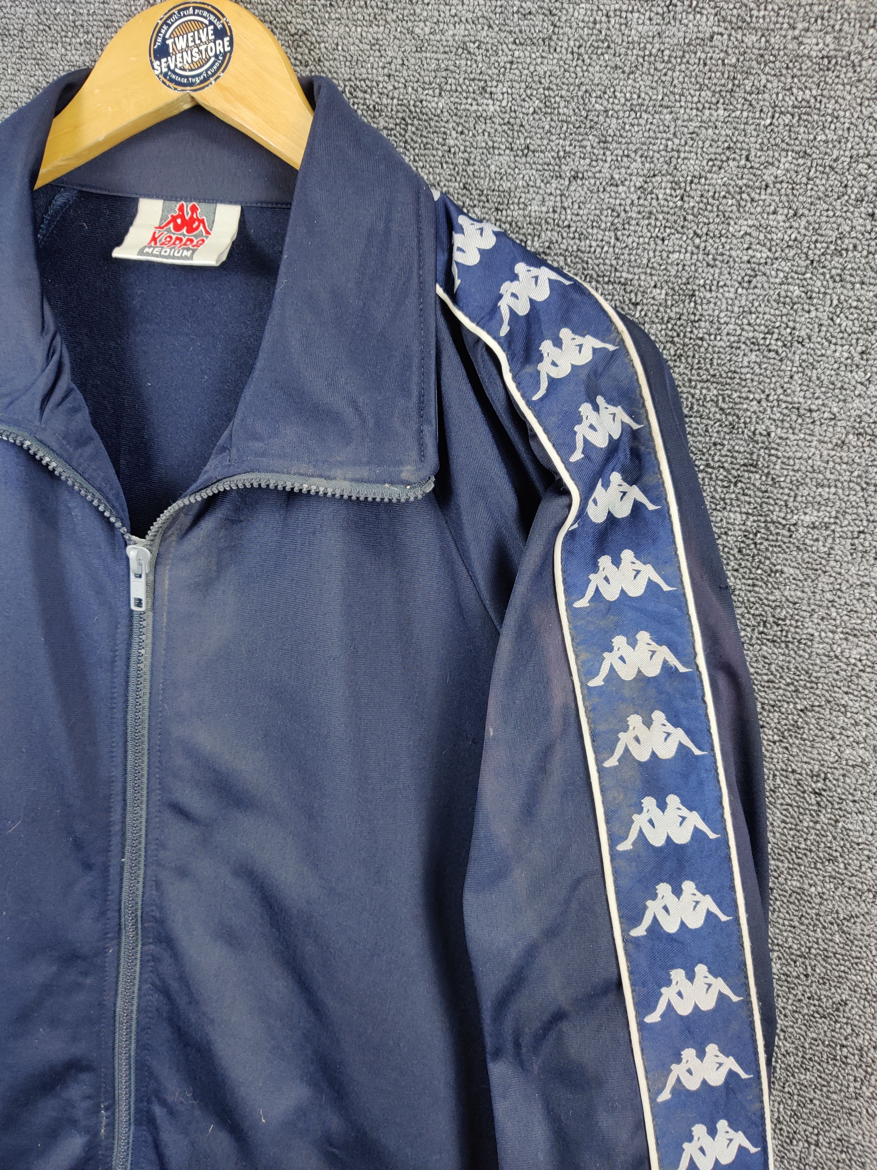 Kappa Vintage Kappa Side Tapper Big Logo Zipper Jacket Size US L / EU 52-54 / 3 - 7 Thumbnail