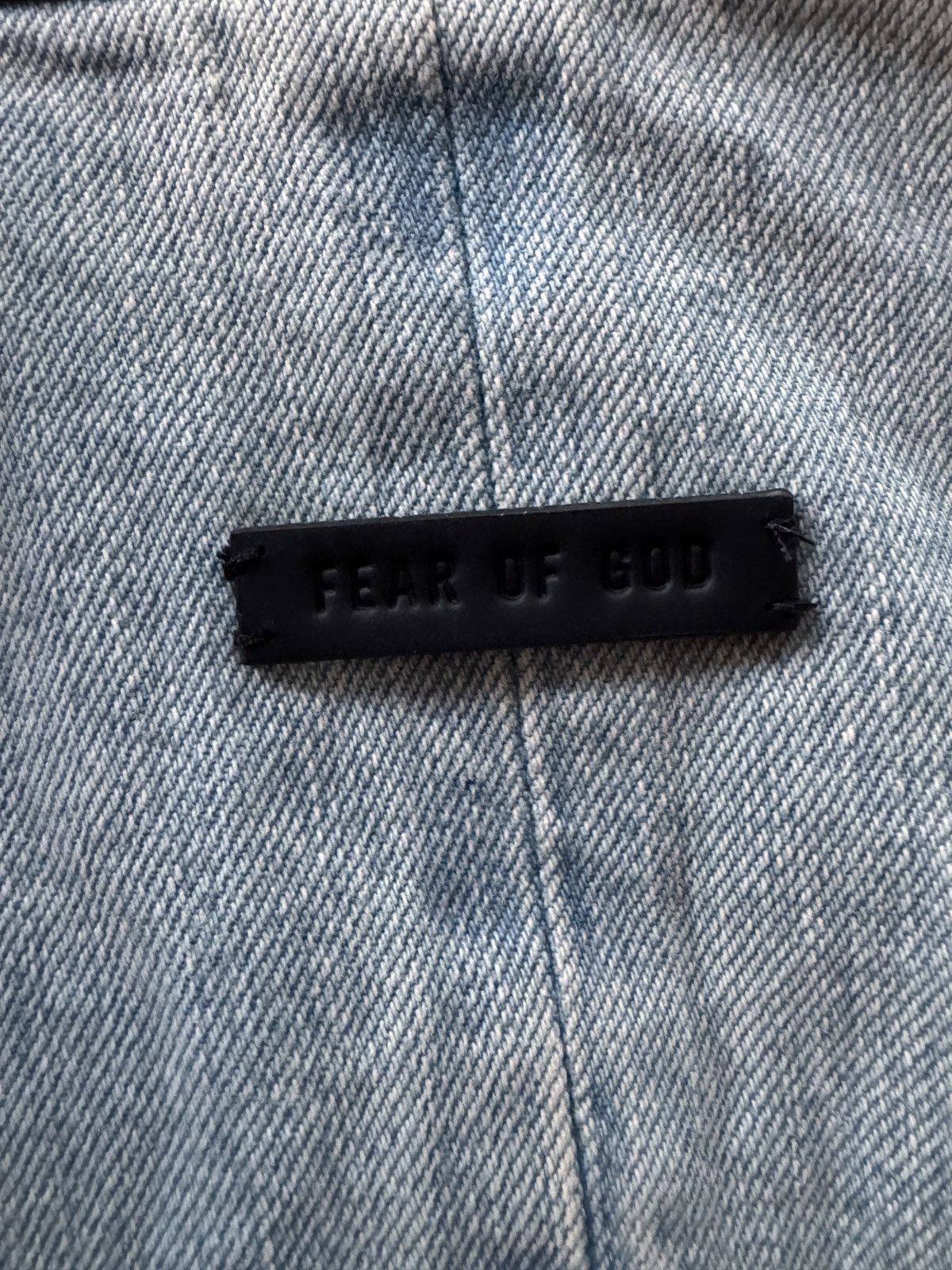 Fear of God Fear of god FOG denim zip jacket S Size US S / EU 44-46 / 1 - 5 Thumbnail