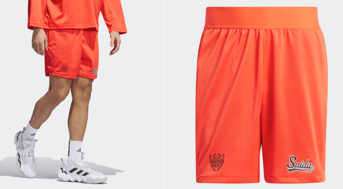 Adidas Adidas x Donovan Mitchell IJ0286 Select Shorts Red ( XL ) Size US 36 / EU 52 - 1 Thumbnail