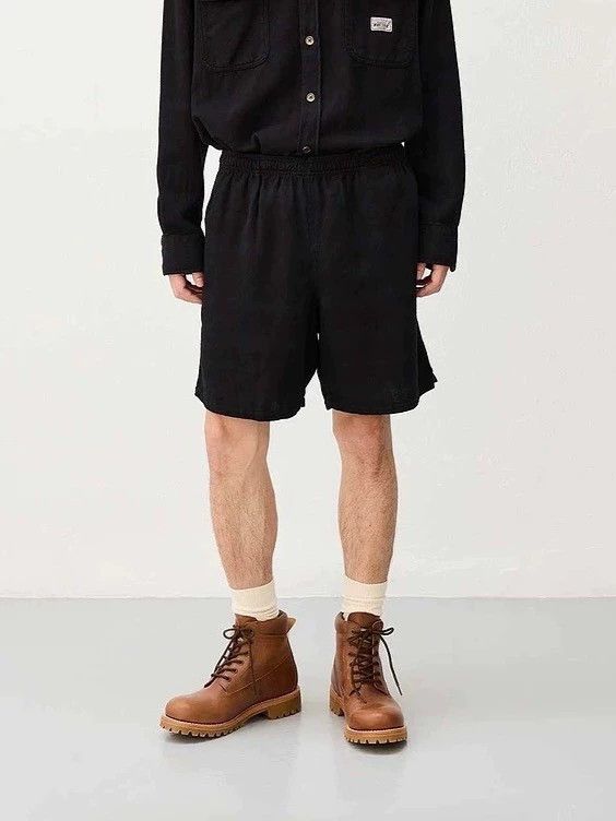 Our Legacy Our Legacy Black checkered flannel shorts Size US 28 / EU 44 - 3 Thumbnail