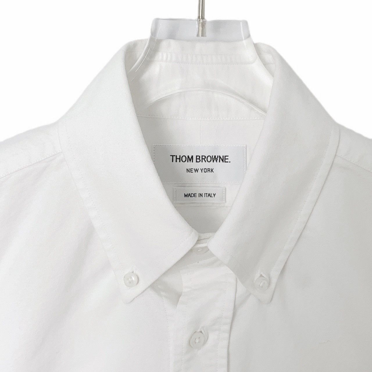 Thom Browne THOM BROWNE Tassel Classic Four-Bar Long Sleeve Shirt K26WX Size US XS / EU 42 / 0 - 4 Thumbnail