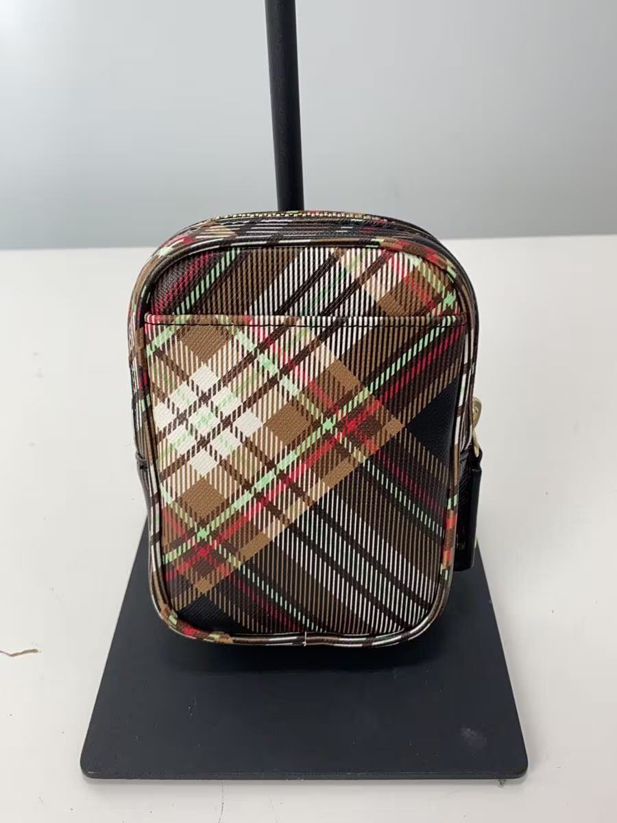 Vivienne Westwood Plaid Orb Vegan Leather Pouch Bag Size ONE SIZE - 3 Thumbnail