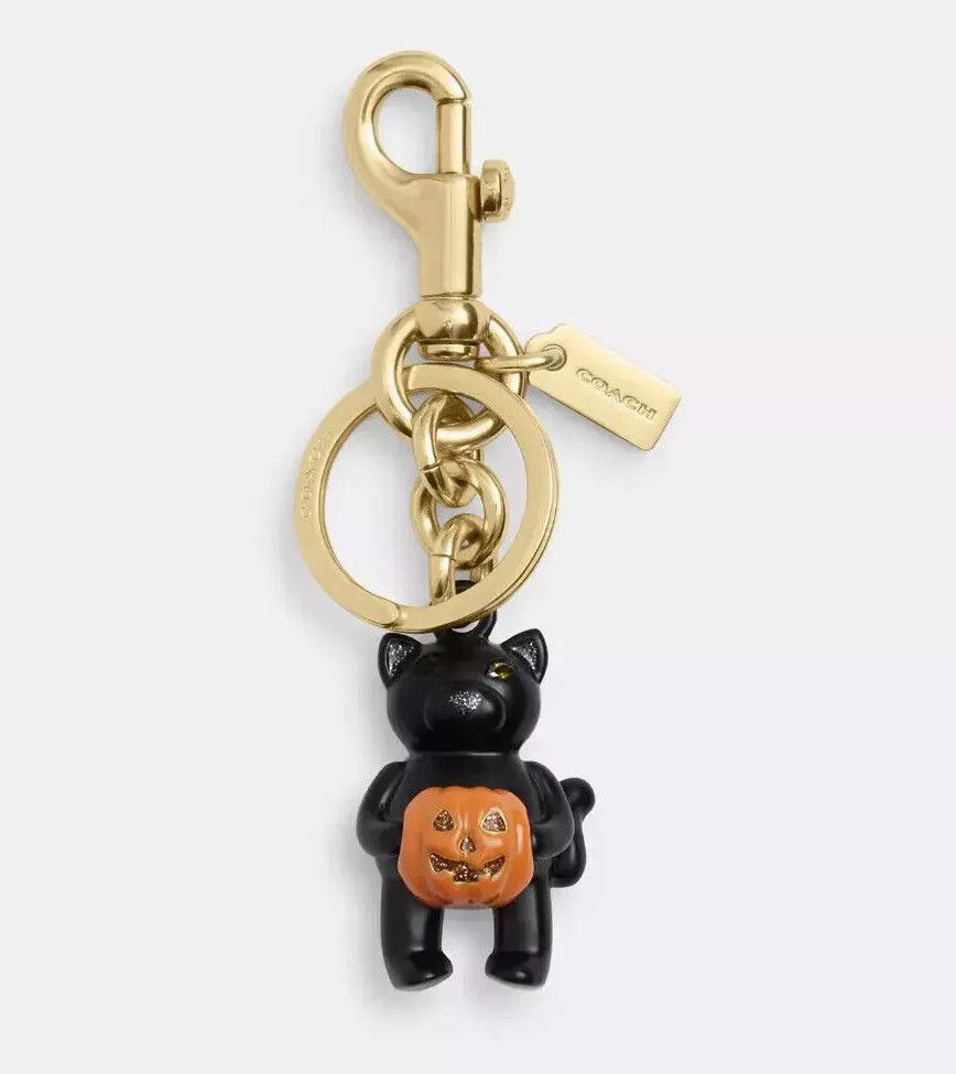 Halloween Cat Bag Charm CW480