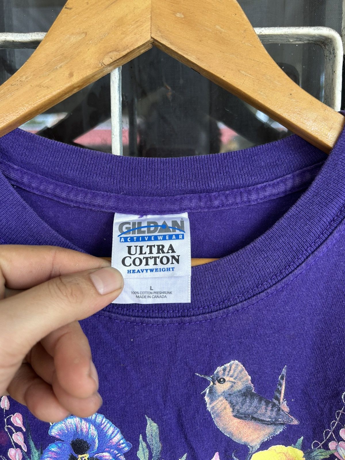 Flower Mountain × Vintage VINTAGE FLOWER ROYAL PURPLE OF CANADA TEES Size US L / EU 52-54 / 3 - 5 Thumbnail
