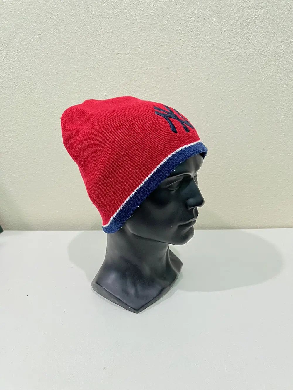 New Era × New York Yankees New York Yankees X New Era Beanie Hat Size ONE SIZE - 4 Thumbnail