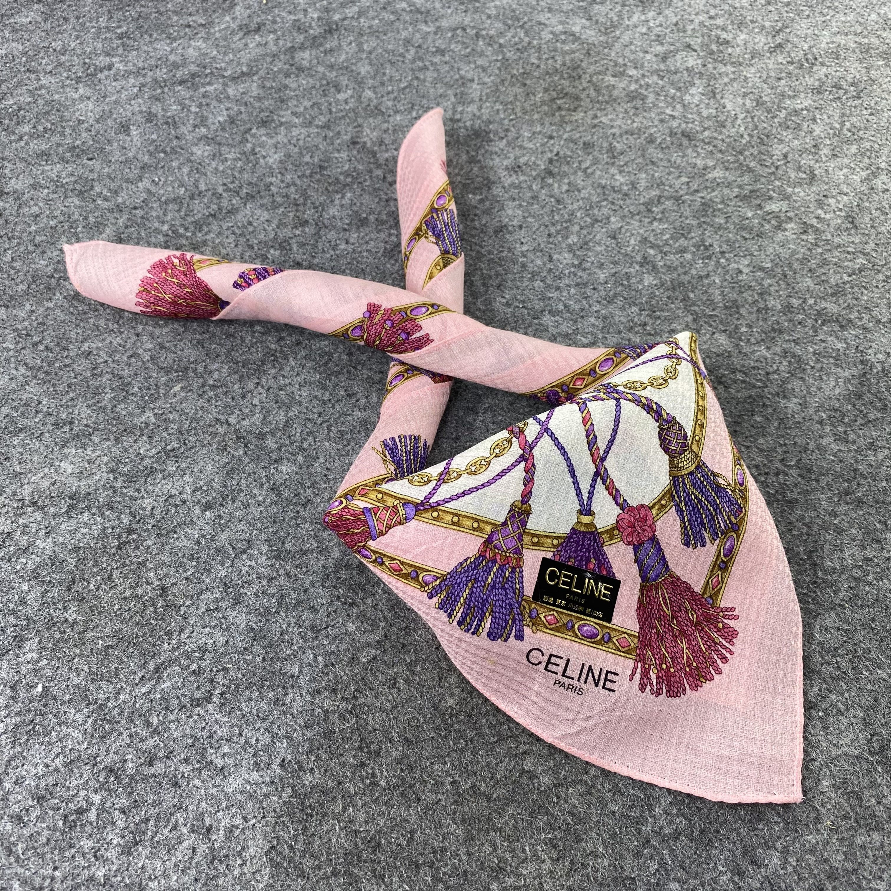 Celine Celine Handkerchief / Bandana / Neckerchief-B1246 Size ONE SIZE - 1 Thumbnail