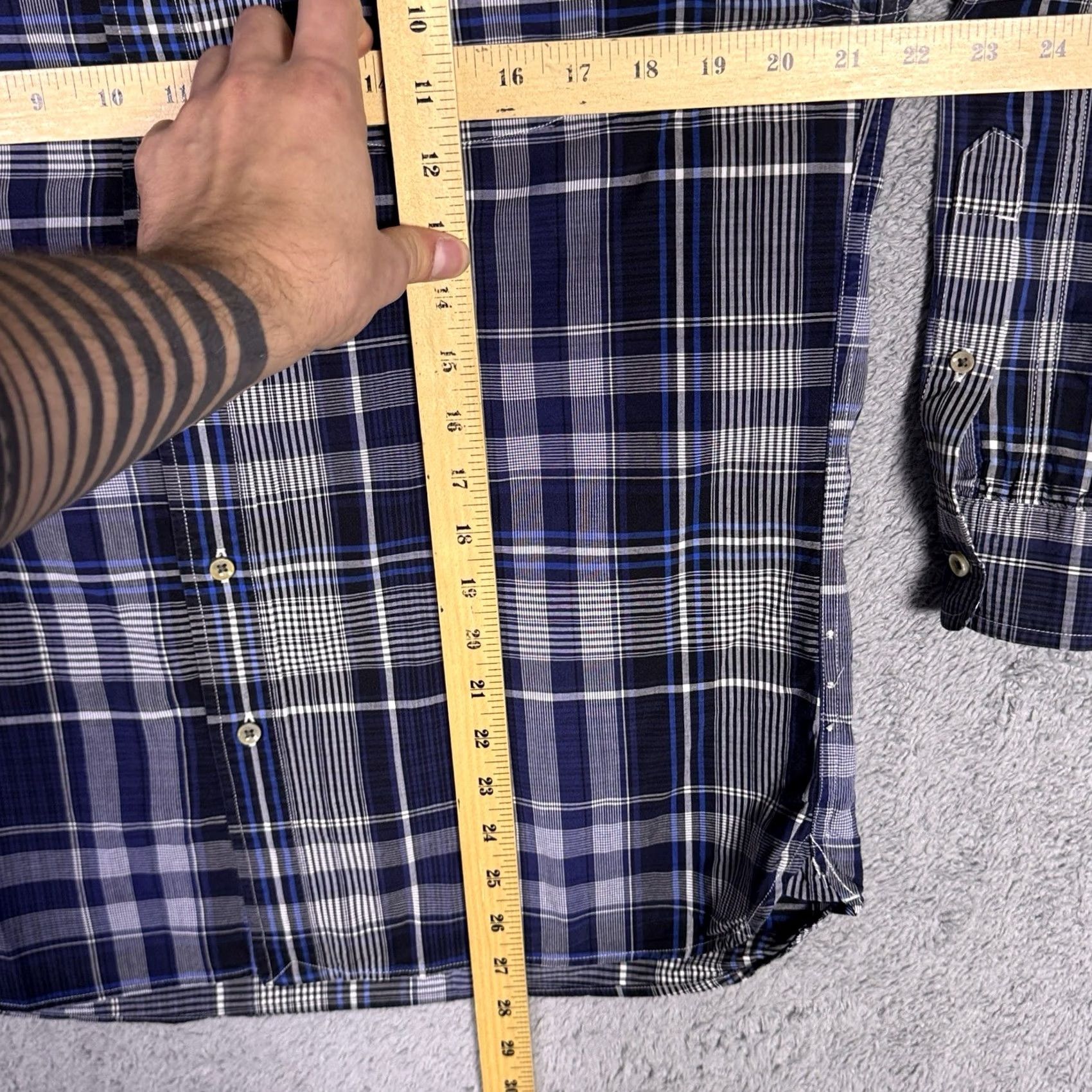 Alex Mill Alex Mill Tartan Plaid Long Sleeve Button-Down Mens M Size US M / EU 48-50 / 2 - 7 Thumbnail