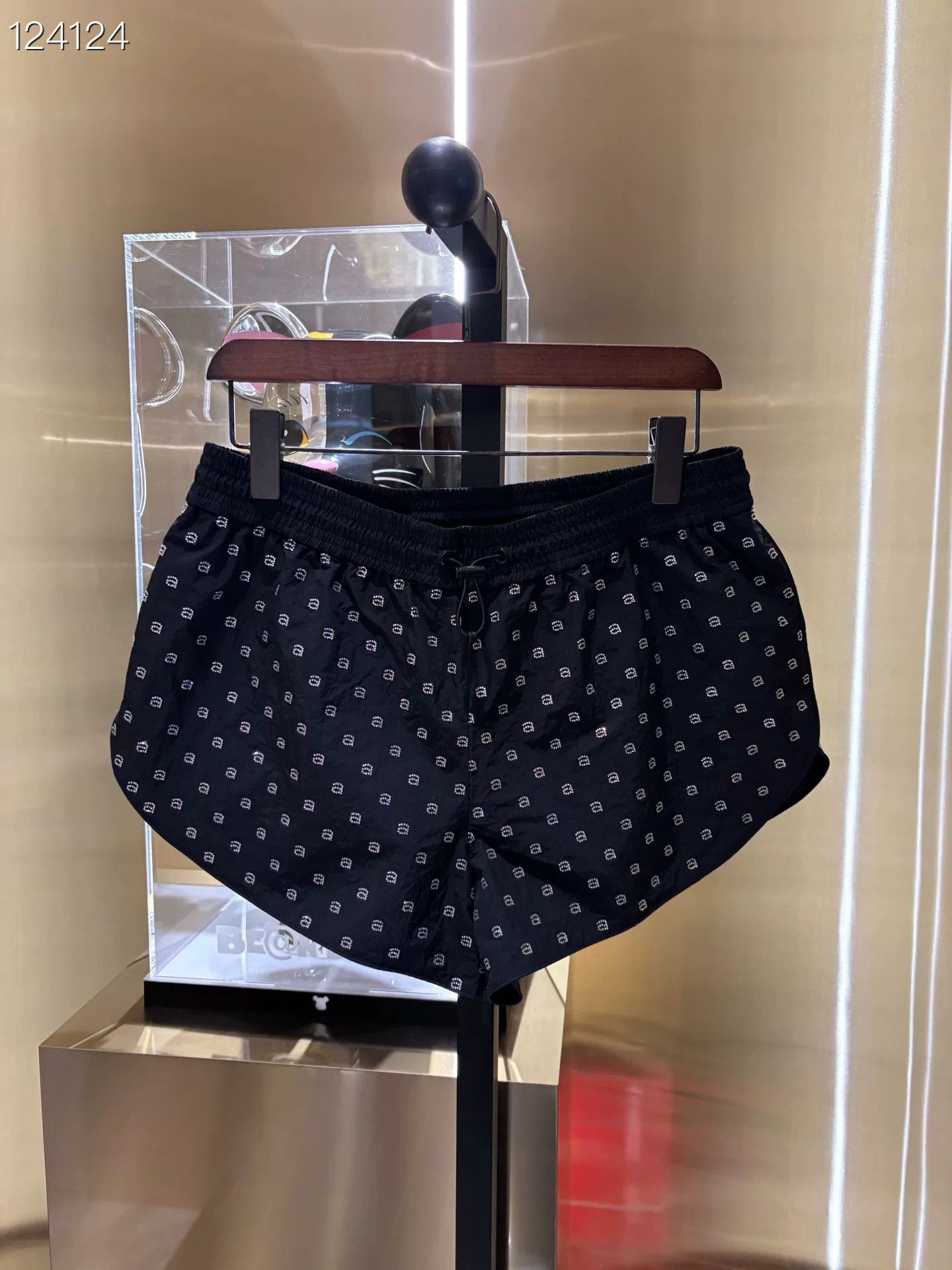 Alexander Wang Alexander Wang Rhinestone Shorts Size 38" / US 16 / IT 52 - 1 Thumbnail