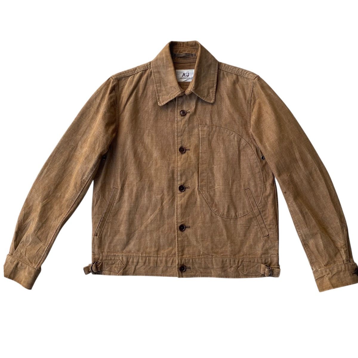 Alexander Julian Vintage Alexander Julian Workwear Canvas Jacket Size US M / EU 48-50 / 2 - 2 Thumbnail
