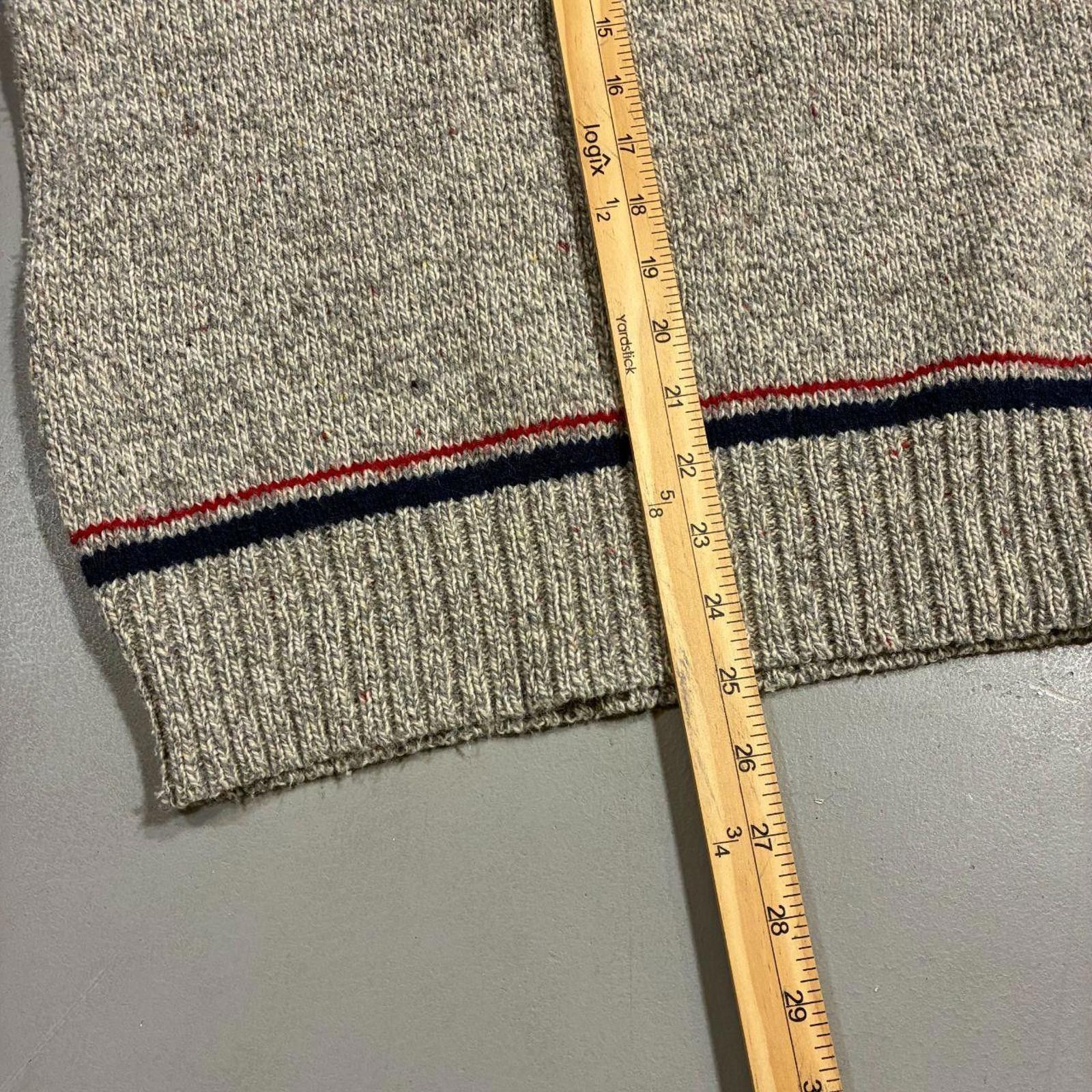 Jantzen Vintage 60s Jantzen Tennis Sweater V-Neck Donegal Knit Size US M / EU 48-50 / 2 - 6 Thumbnail