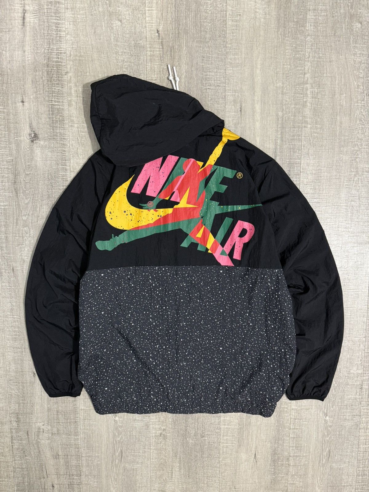 Nike Nike air jordan woven hooded jacket Size US XL / EU 56 / 4 - 12 Thumbnail