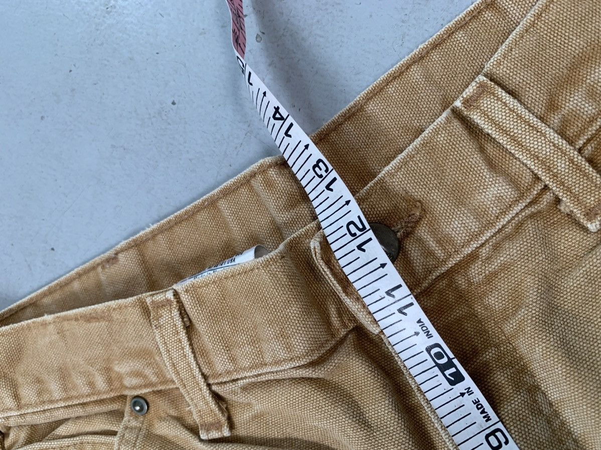 Carhartt Vintage Carharttt B01 BRN sun-fade double knee workwear Size US 32 / EU 48 - 11 Thumbnail