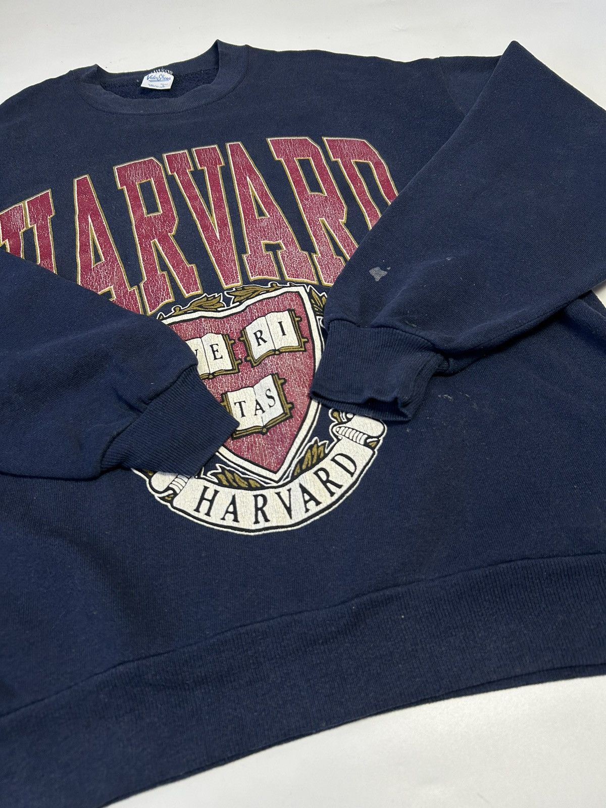 Hysteric Glamour × Japanese Brand VEBRA SHEEN HARVARD PRINTED PULL OVER SWEATSHIRT Size US L / EU 52-54 / 3 - 2 Thumbnail