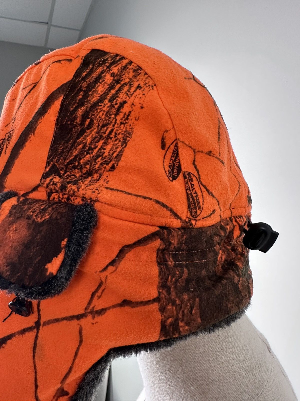 Hysteric Glamour × If Six Was Nine × Le Grande Bleu (L.G.B.) Y2k Vintage Ushanka Hat Fuzzy Realtree Fur Faux Size ONE SIZE - 4 Thumbnail