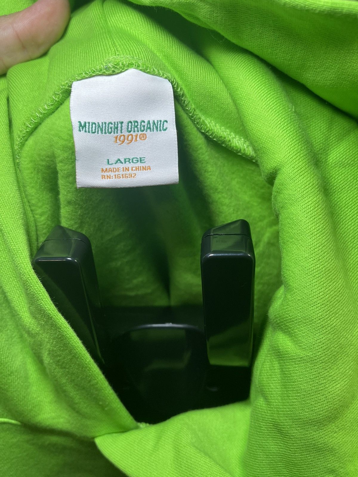 Midnight Organic Organic print hoodie Size US L / EU 52-54 / 3 - 4 Thumbnail