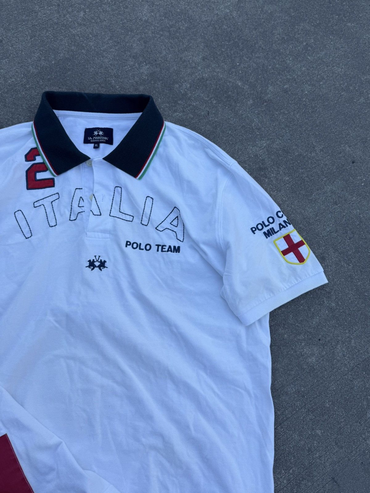 Other Vintage La Martina Luxury Rare streetwear hype polo shirt Size US XL / EU 56 / 4 - 2 Thumbnail