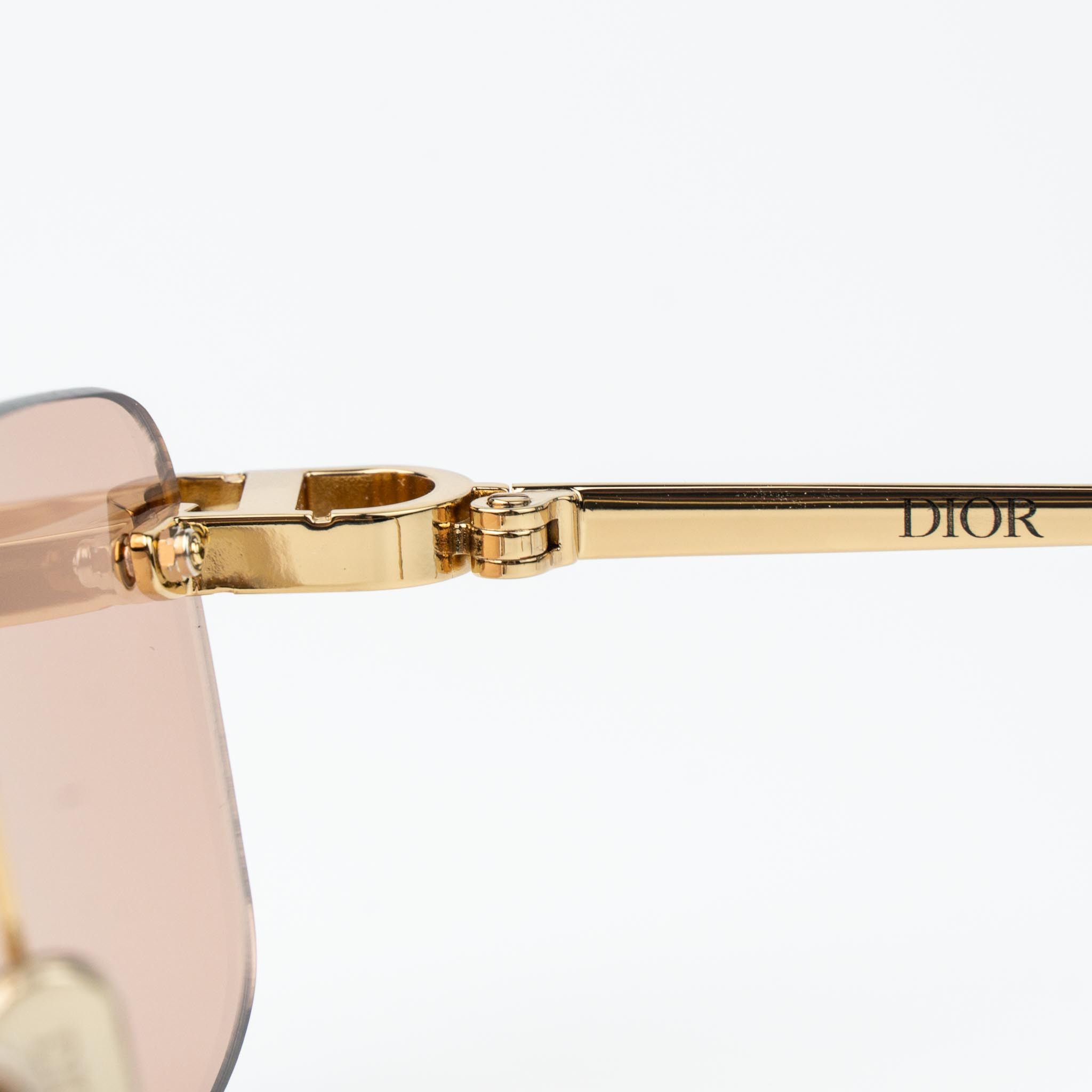 Dior Dior Women Sunglasses Rectangle CDIOR S4U B0L0 NEW AUTHENTIC Size ONE SIZE - 11 Thumbnail